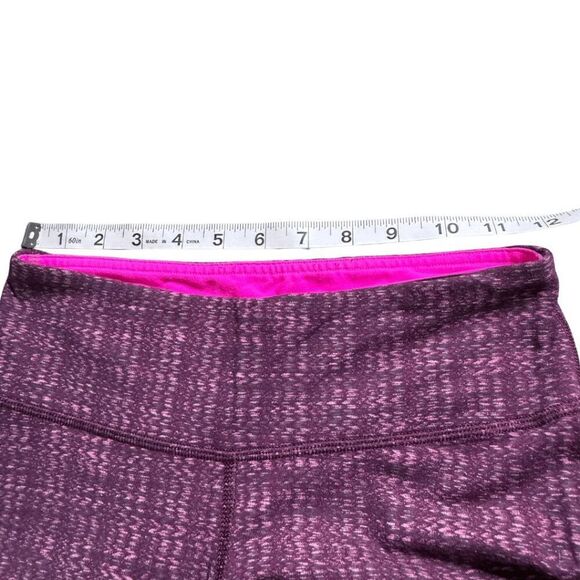 Lululemon Athletica Women's Ziggy Wee Wunder Under Cropped Leggings Plum Small - Picture 4 of 7